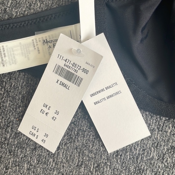 ABERCROMBIE & FITCH KNOT FRONT BRALETTE BIKINI TOP - Picture 4 of 4